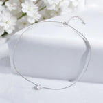 2CT Certified Moissanite Necklace - Sparkling Pendant - Ornalux