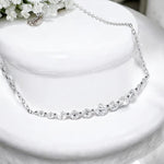 All Moissanite Necklace 1.1ct Sparkling Pendant - Ornalux