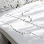 All Moissanite Necklace 1.1ct Sparkling Pendant - Ornalux