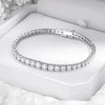 Full Diamond Gradient Moissanite Tennis Bracelet - Ornalux