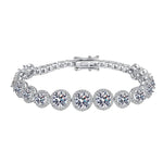 Luxury 11.1CT Moissanite Tennis Bracelet - Ornalux