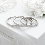 Real GRA Certified D Color Moissanite Bracelet Bangle - Ornalux