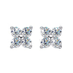 Classic Moissanite Stud Earrings - 4 Stones - Ornalux