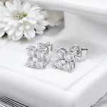Classic Moissanite Stud Earrings - 4 Stones - Ornalux