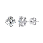 0.1-3CT Moissanite Stud Earrings - Ornalux