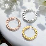 Sparkling 2.6CT Moissanite Hoop Earrings (4 Colors) - Ornalux