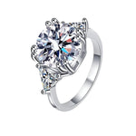 Luxury 5Ct D Color Moissanite Ring - Ornalux