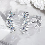 0.6cttw Full Moissanite Stud Earrings - Ornalux
