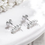 0.6cttw Full Moissanite Stud Earrings - Ornalux
