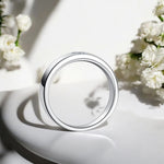 0.2ct Moissanite Diamond Men's Wedding Ring - Ornalux