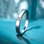 Princess Cut Moissanite Engagement Ring - Ornalux