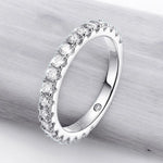 Luxury 4.15Cttw Moissanite Wedding Diamond Ring Set - Ornalux