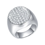 Luxury Moissanite Hip Hop Ring for Men - D Color VVS1 - Ornalux