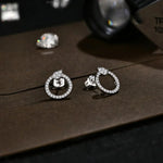 Classic D VVS1 Moissanite Stud Earrings - Ornalux