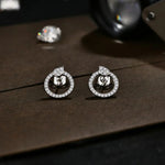 Classic D VVS1 Moissanite Stud Earrings - Ornalux