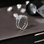 3.5Ct Moissanite Wedding Band Ring - Fine Jewelry Gift - Ornalux