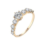0.5Ct Moissanite Diamond Ring - Wedding Gift Jewelry - Ornalux