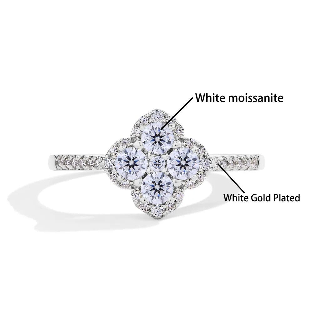 Classic Moissanite Rings for Women - D Color VVS1 - Ornalux