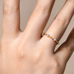 Luxury 2.5mm Moissanite Diamond Wedding Band - Ornalux