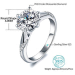 3CT Classic Moissanite Engagement Ring - Fine Jewelry - Ornalux