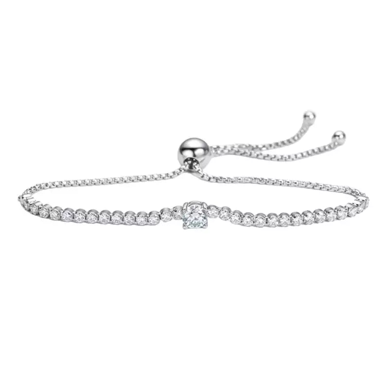 Sparkling 1.7CT Moissanite Tennis Bracelet S925 - Ornalux