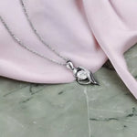 Luxury 1CT Moissanite Pendant Necklace - GRA Certified - Ornalux