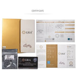 Pin Stud Earrings - Premium Moissanite Diamond - Ornalux