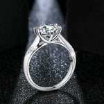 3CT Classic Moissanite Engagement Ring - Fine Jewelry - Ornalux