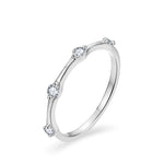 Luxury 2.5mm Moissanite Diamond Wedding Band - Ornalux