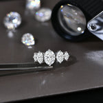 Oval Cut Moissanite Gold Ring - Engagement Wedding Jewelry - Ornalux