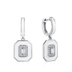 Luxury D VVS1 Moissanite Earrings - Classic Design - Ornalux