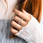 0.5Ct Moissanite Diamond Ring - Wedding Gift Jewelry - Ornalux