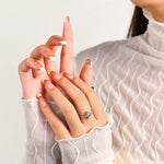 1Ct Marquise Cut Moissanite Ring - Anniversary Jewelry - Ornalux