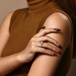 Vintage D VVS1 Moissanite Diamond Silver Ring - Princess Cut - Ornalux