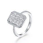 Luxury D Color Moissanite Ring - Anniversary Jewelry - Ornalux