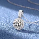Luxurious Moissanite Necklace - D VVS1 Pendant - Ornalux