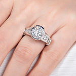 Luxury 3Ct Moissanite Band Ring - Ornalux