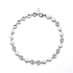 D Color Moissanite Diamond Bracelet - Round Cut - Ornalux