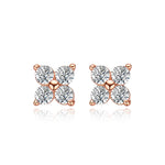 Classic Moissanite Stud Earrings - 4 Stones - Ornalux