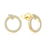 Classic D VVS1 Moissanite Stud Earrings - Ornalux