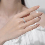 High Quality 4mm Moissanite Wedding Band - Ornalux