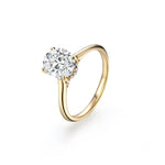 Luxury Oval Cut Moissanite Engagement Ring - Ornalux