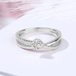 High Quality 4mm Moissanite Wedding Band - Ornalux