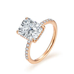 Radiant Cut 4CT Moissanite Ring - Sparkling Fine Jewelry - Ornalux