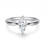 3 Carat Marquise Moissanite Cut Engagement Ring - Ornalux