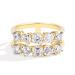 3.5Ct Moissanite Wedding Band Ring - Fine Jewelry Gift - Ornalux