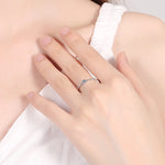 Luxury D Color VVS1 Moissanite Ring - Ornalux