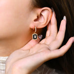 D Color Luxury Moissanite Hoop Earrings - Anniversary Gift - Ornalux