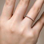 D Color Moissanite Wedding Band Ring - Ornalux