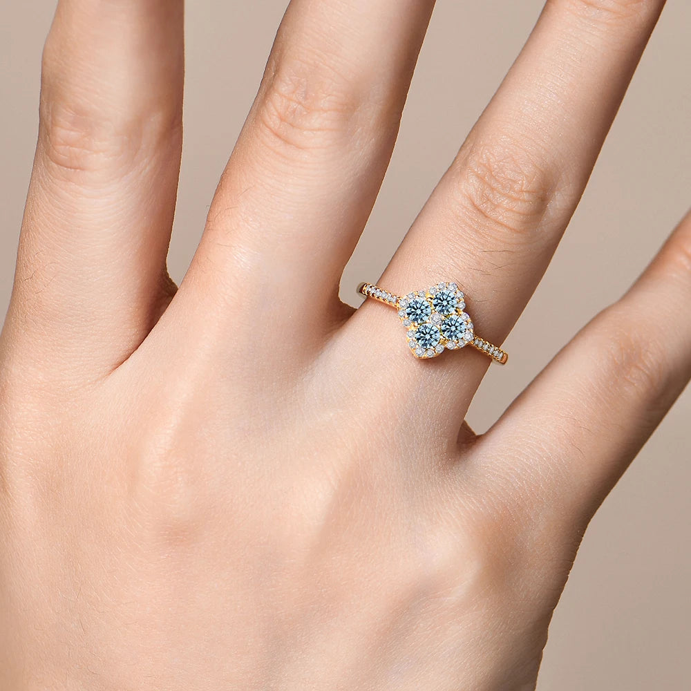 Classic Moissanite Rings for Women - D Color VVS1 - Ornalux